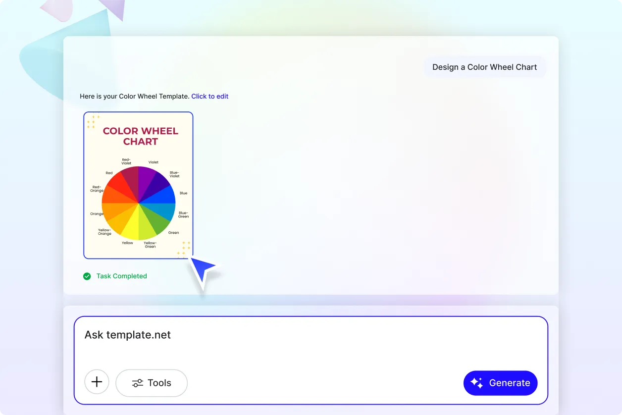 Free AI Color Wheel Generator, Create Color Wheel Images Online [ No Signup ]